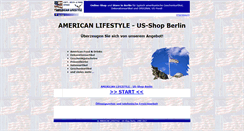 Desktop Screenshot of american-style.de